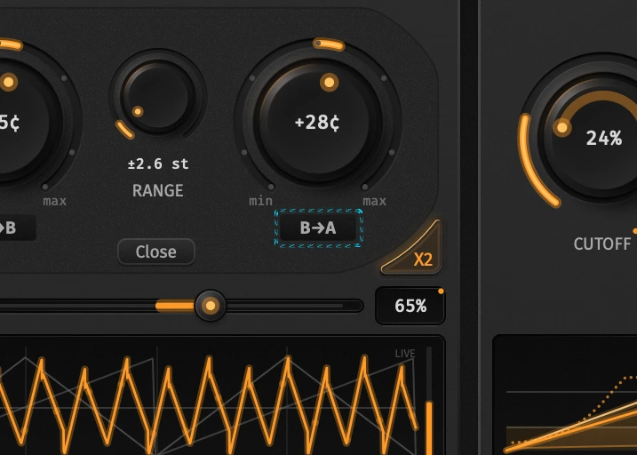 B→A sync