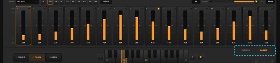 Pattern / Param switch